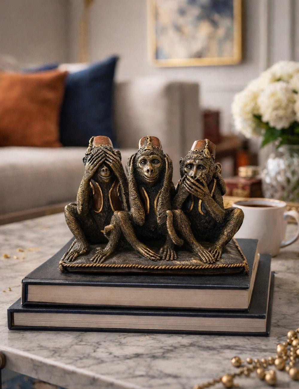 3 Wise Monkeys - Kanasu Artifacts