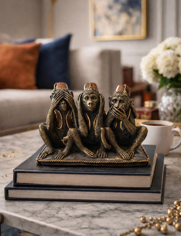 3 Wise Monkeys - Kanasu Artifacts